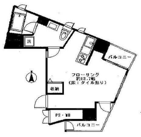 ゼクシア吉祥寺御殿山の物件間取画像